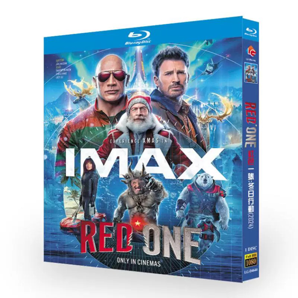 Red One (2024) Bluray Epic Holiday Action Comedy
